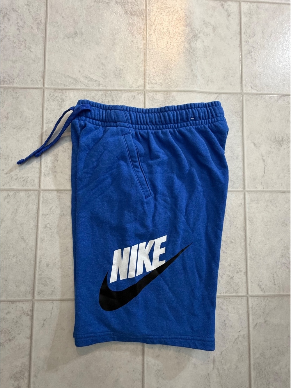 Nike blue shorts